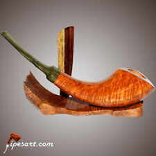PIPESART - SMOOTH ELEPHANT FOOT-BAMBOO TOBACCO SMOKING BRIAR PIPE KIT- DEMIREV picture