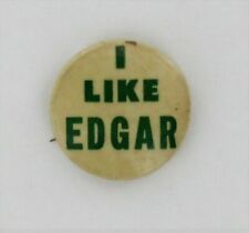 I Like Edgar Eisenhower 1956 President Brother Pacifist Ike Left Wing Peace P172 picture