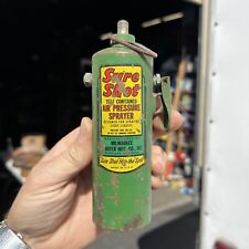 Vintage Sure Shot Self Contained Air Pressure Sprayer Milwaukee Tools 6oz Copper picture