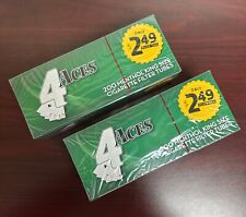 4 ACES Menthol King Size Cigarette Tubes ~2 Packs picture
