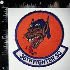 USAF 36th Fighter Squadron Flying Fiends Patch picture