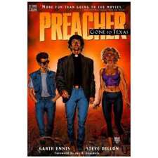 Preacher Trade Paperback #1 in Near Mint + condition. DC comics [p@ picture