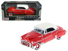 1950 Chevrolet Bel Air Red 1/24 Diecast Car Model by Motormax picture
