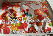 Vintage Wamsutta Ultracale Kimono Curtain Queen Cotton Poly Blend Floral picture