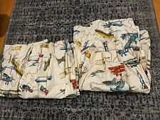 1960s MCM Space Age Curtain Panels 38WX116L Rare Fabric picture