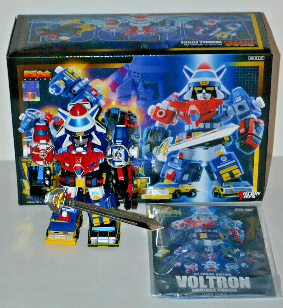 US Seller Action Toys Voltron Defender ES Gokin Voltron Vehicle Force Figure