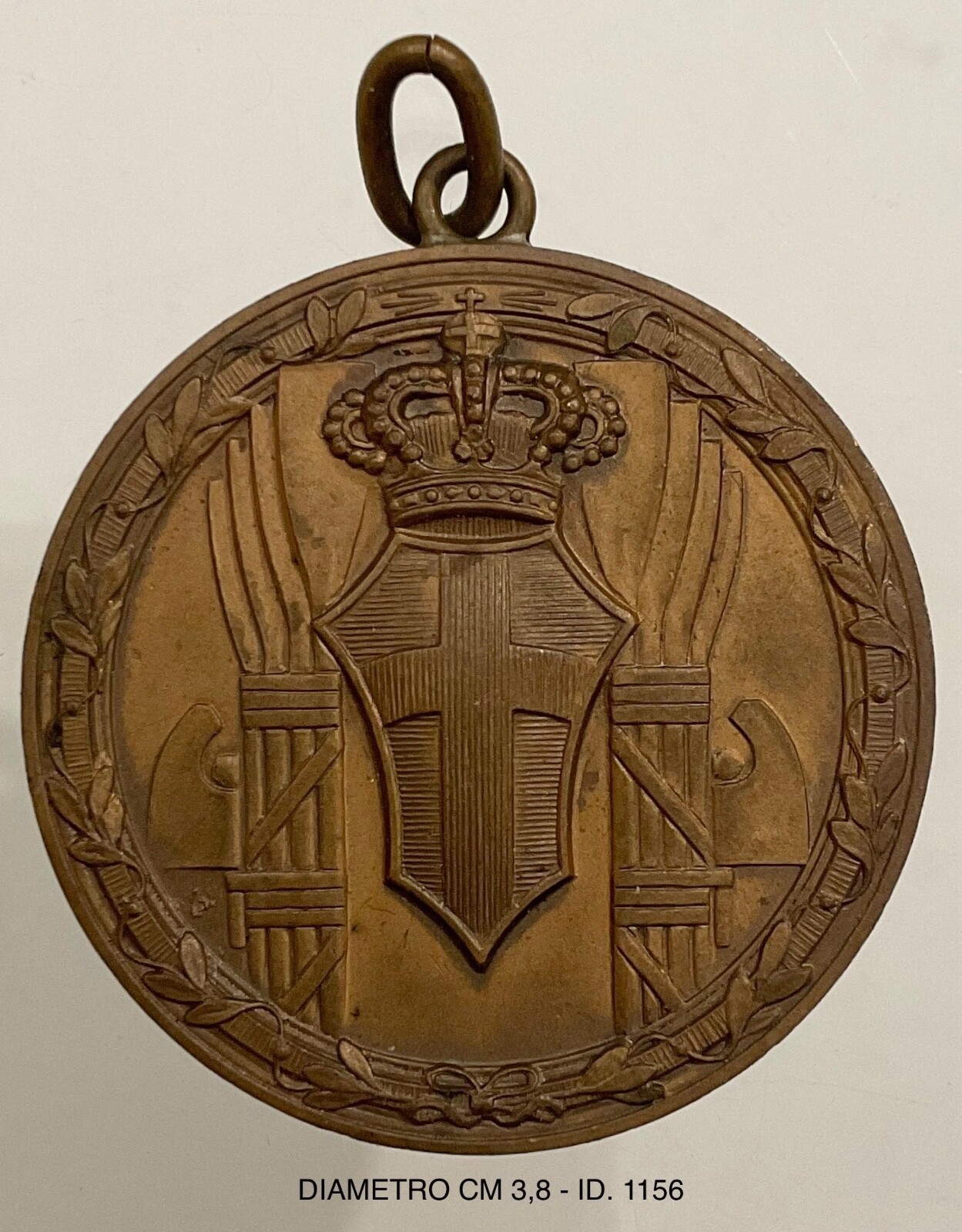 PALLANZA REALE FEDERAZIONE CANOTTAGGIO MEDAGLIA 3° PREMIO 46 CAMP. DEL REMO 1939