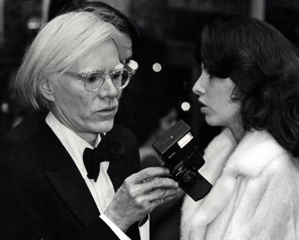 Andy Warhol at A Star Is Born New York City Premiere After Party a- Old Photo