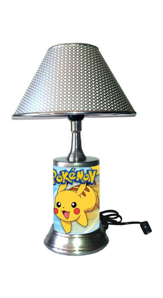 Pokemon Pikachu Lamp Table Lamp with Shade Desk Light Room Decor