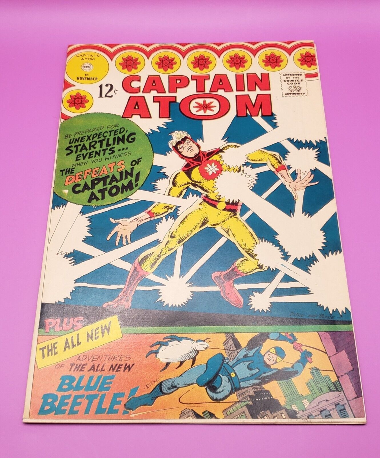 Captain Atom #83 Vol 2 1966 DC Comics Silver Age Steve Ditko READ DESCRIPTION