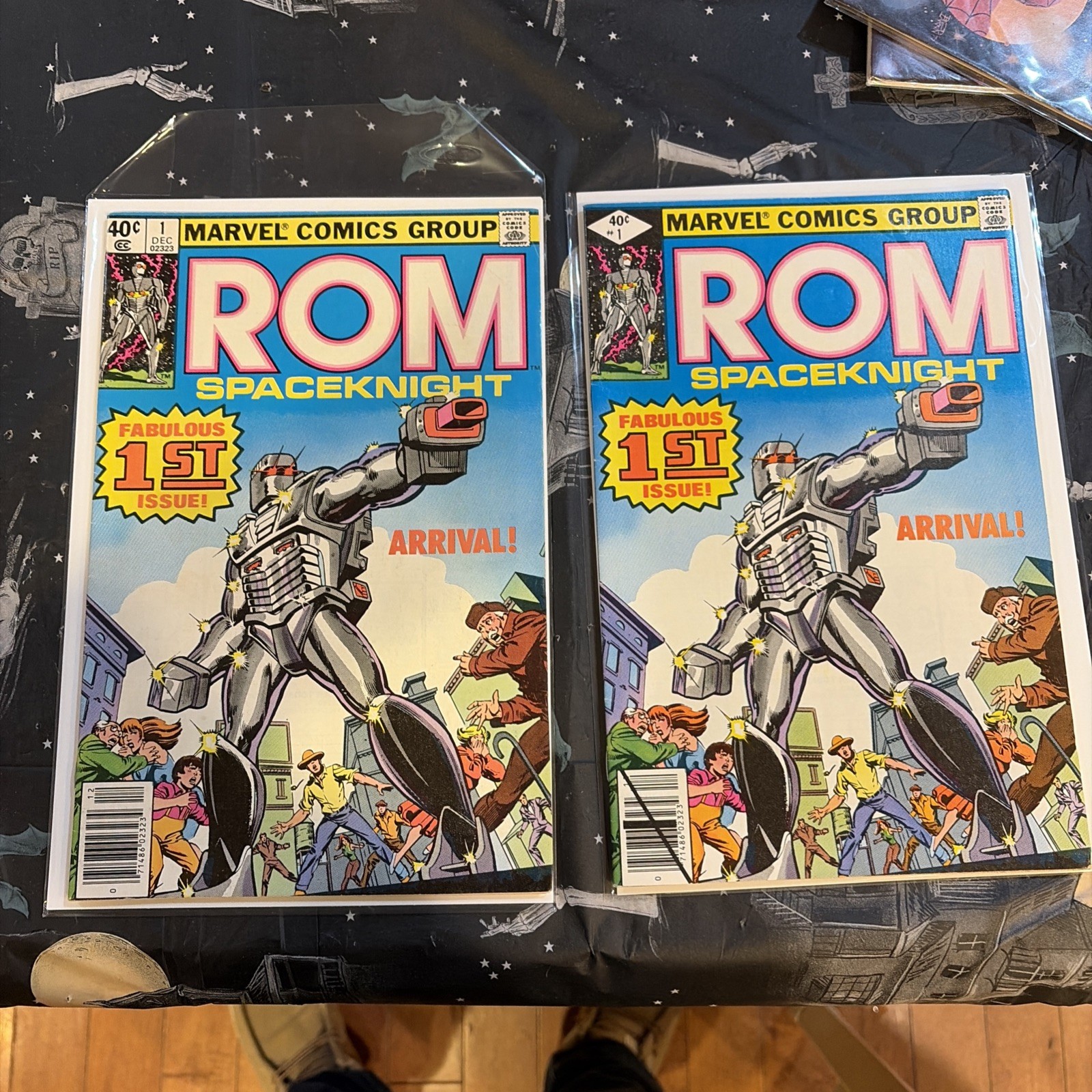 Marvel Comic Book 1st ROM Spaceknight Newsstand plus ROM Space Direct 2 Copies