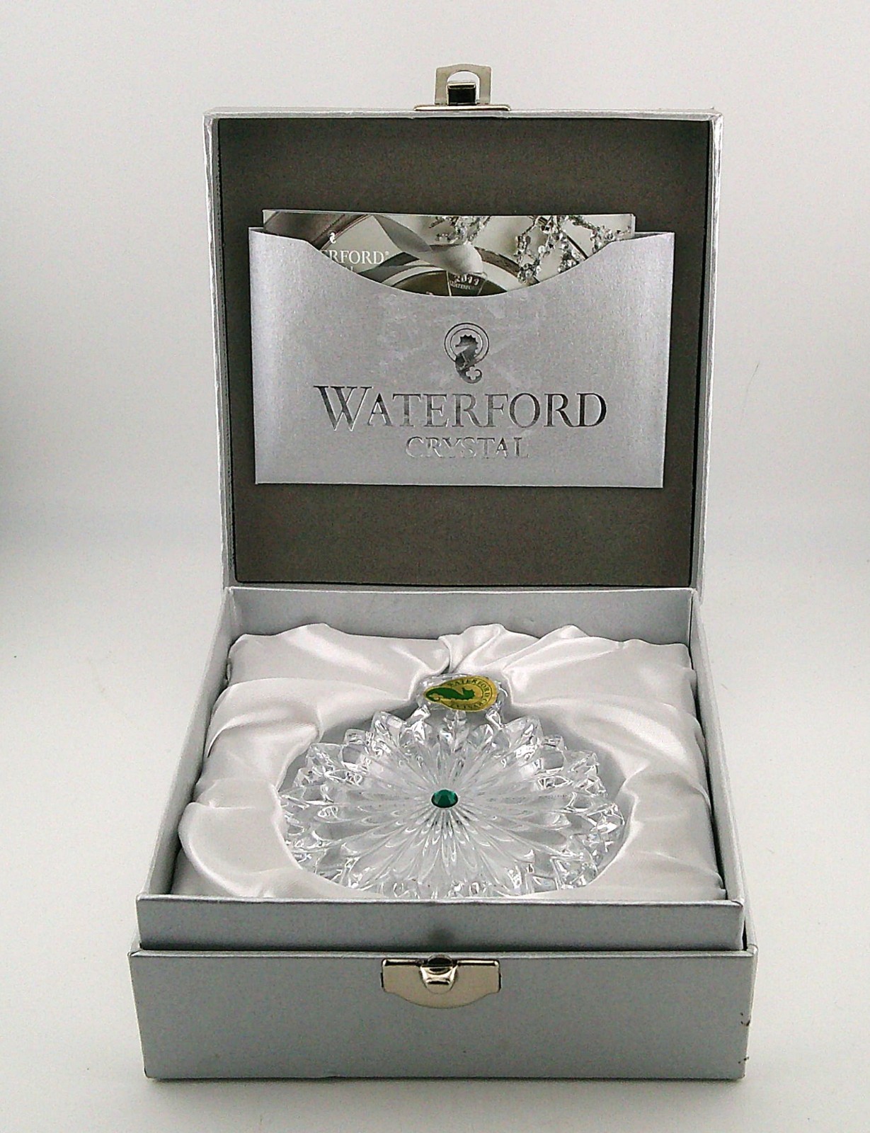 Waterford Crystal 2012 Snowflake Wishes Courage Ornament #4487