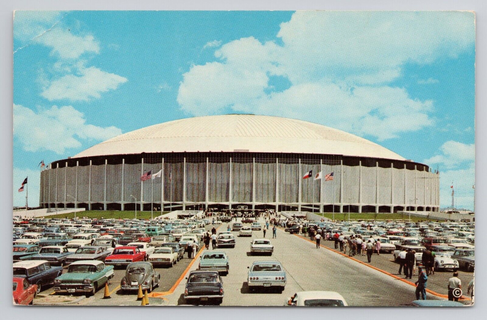 Postcard The Astrodome Houston Texas