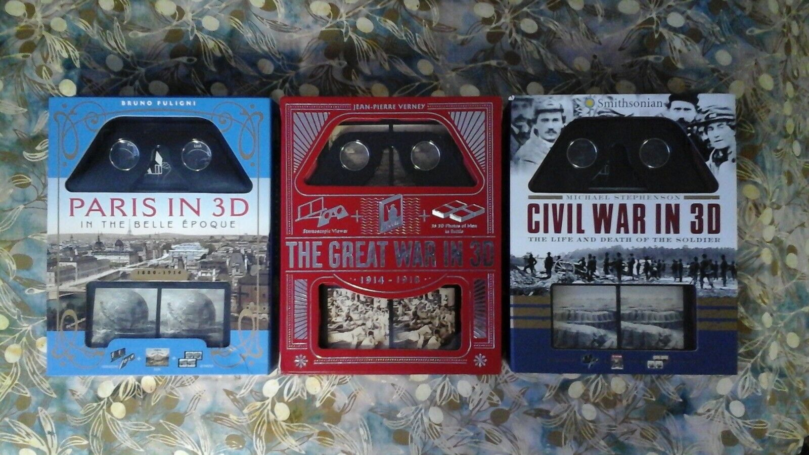 ***** 104 StereoViews, w/  3 StereoScopes ****   ***** 3 BoXed BooK LoT -- WoW 