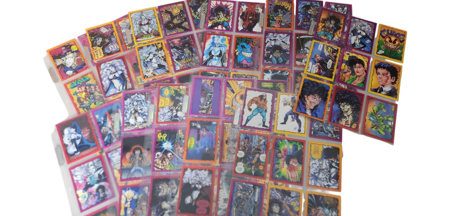 Chaos Comics 1993 Brian Pulido Evil Ernie Fantasy Art Trading Cards Complete Set