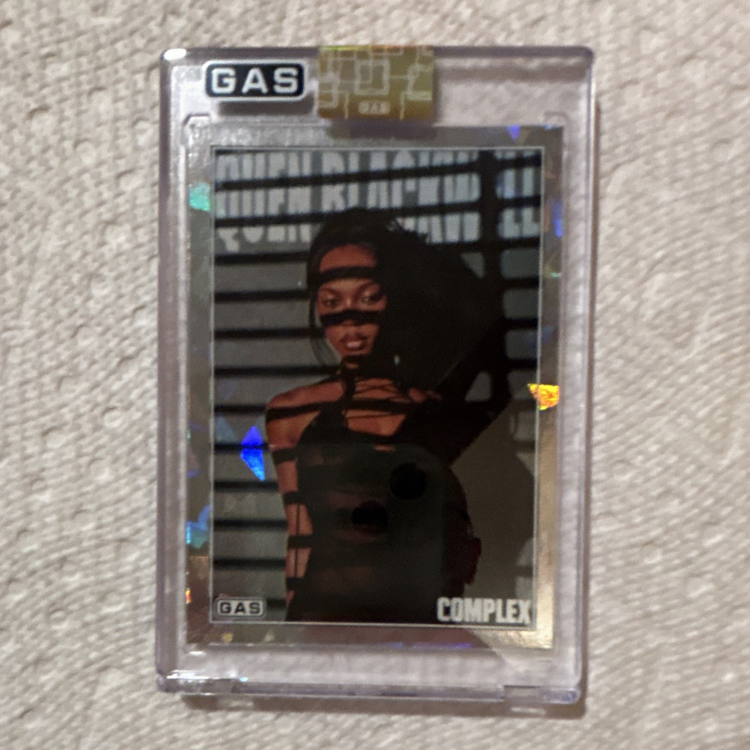 GAS 2021 G.A.S. Trading Cards COMPLEX Quenlin Blackwell C-9 Serial #1/5