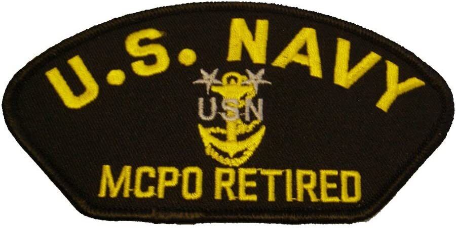 U S NAVY MCPO RETIRED with SEAL PATCH - Color - Veteran Owned Business