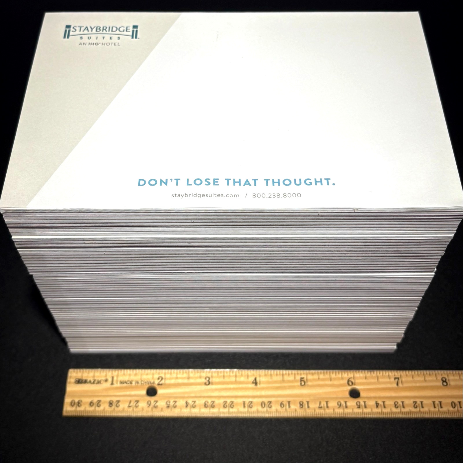 2-DAY SALE ⭐ 30 PADS ⭐ STAYBRIDGE SUITES HOTEL STATIONARY PAPER PADS OFFICE DESK