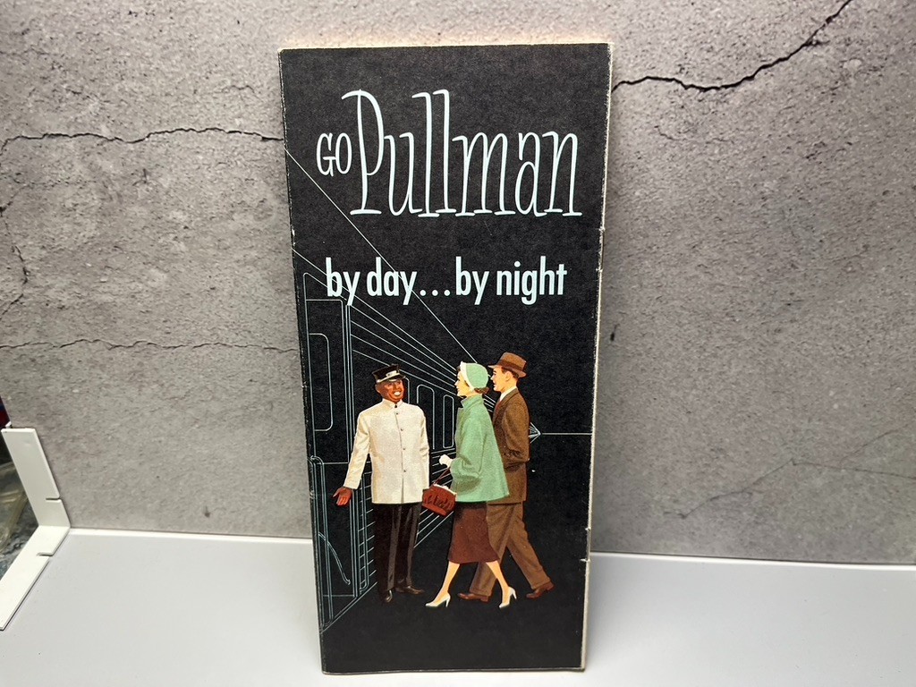1956 Pullman Brochure Train Go Pullman Illustrated Accommodations Color Advert 1956 Pullman Brochure Train Go Pullman Illustrated Accommodations Color Advert