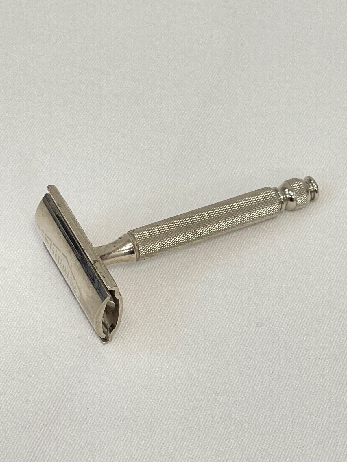 Vintage Gillete Men\'s Safety Razor Made in USA Beard Care Barber Grooming Tool