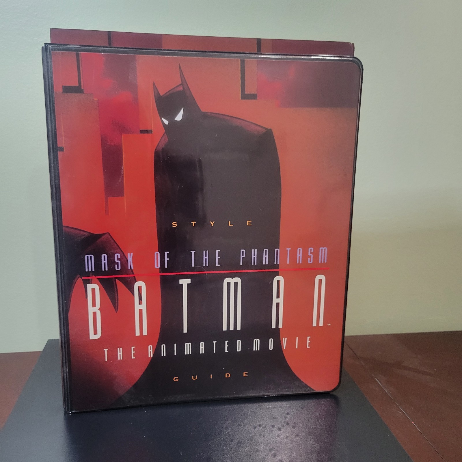 VINTAGE 1993 Batman Mask of the Phantasm Production Style Guide COMPLETE Binder