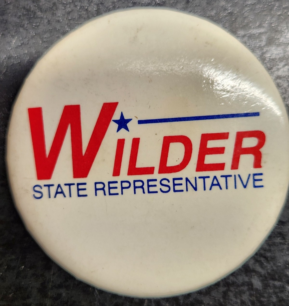 Vintage Wilder for State Rep Campaign Button