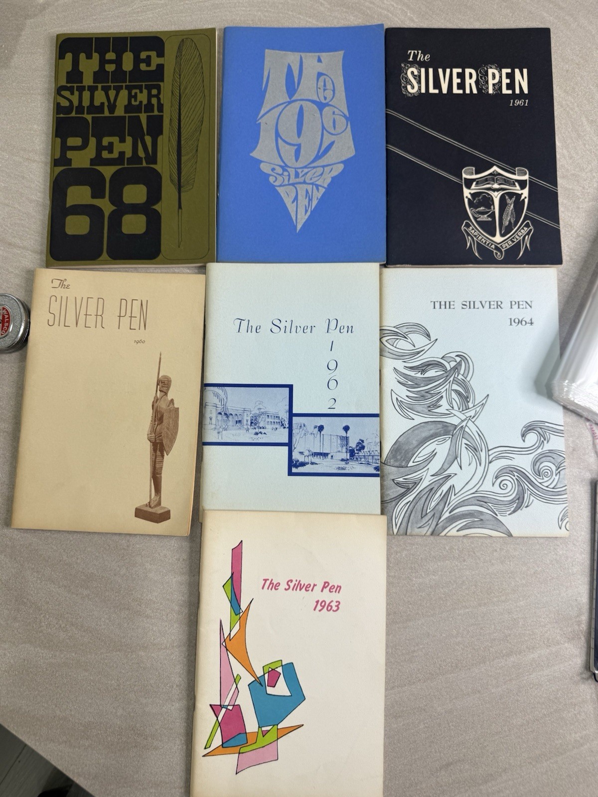 Vintage The Silver Pen 1960s Literary Magazines Lot of 7 – 1960–1968 Vintage The Silver Pen 1960s Literary Magazines Lot of 7 – 1960–1968
