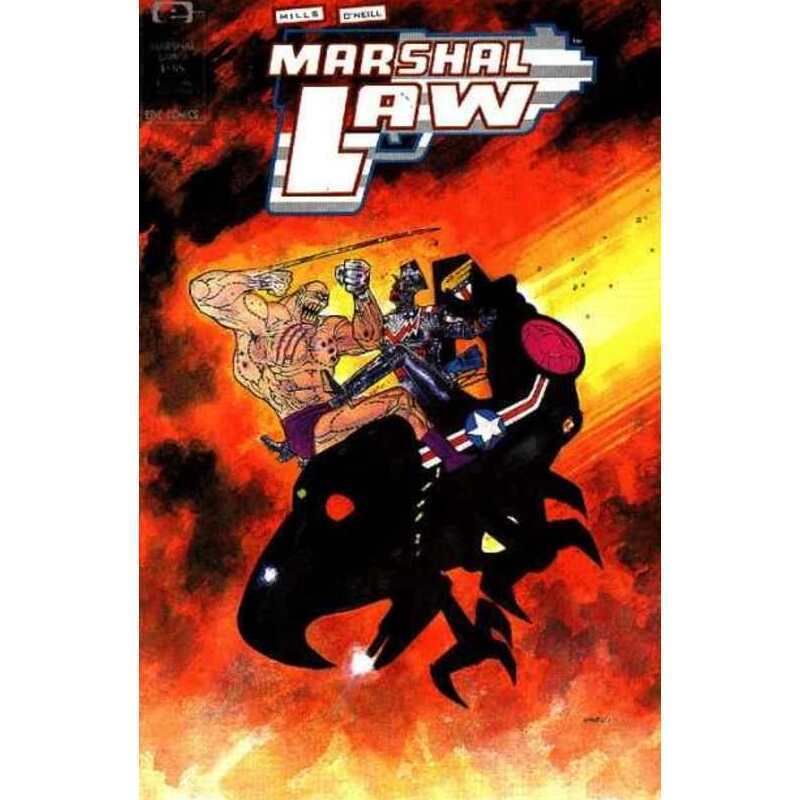 Marshal Law #4 in Near Mint condition. Marvel comics [q'