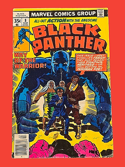 Black Panther #8 1978 Marvel Comics Jack Kirby Bronze Age 1st Khanata Origin
