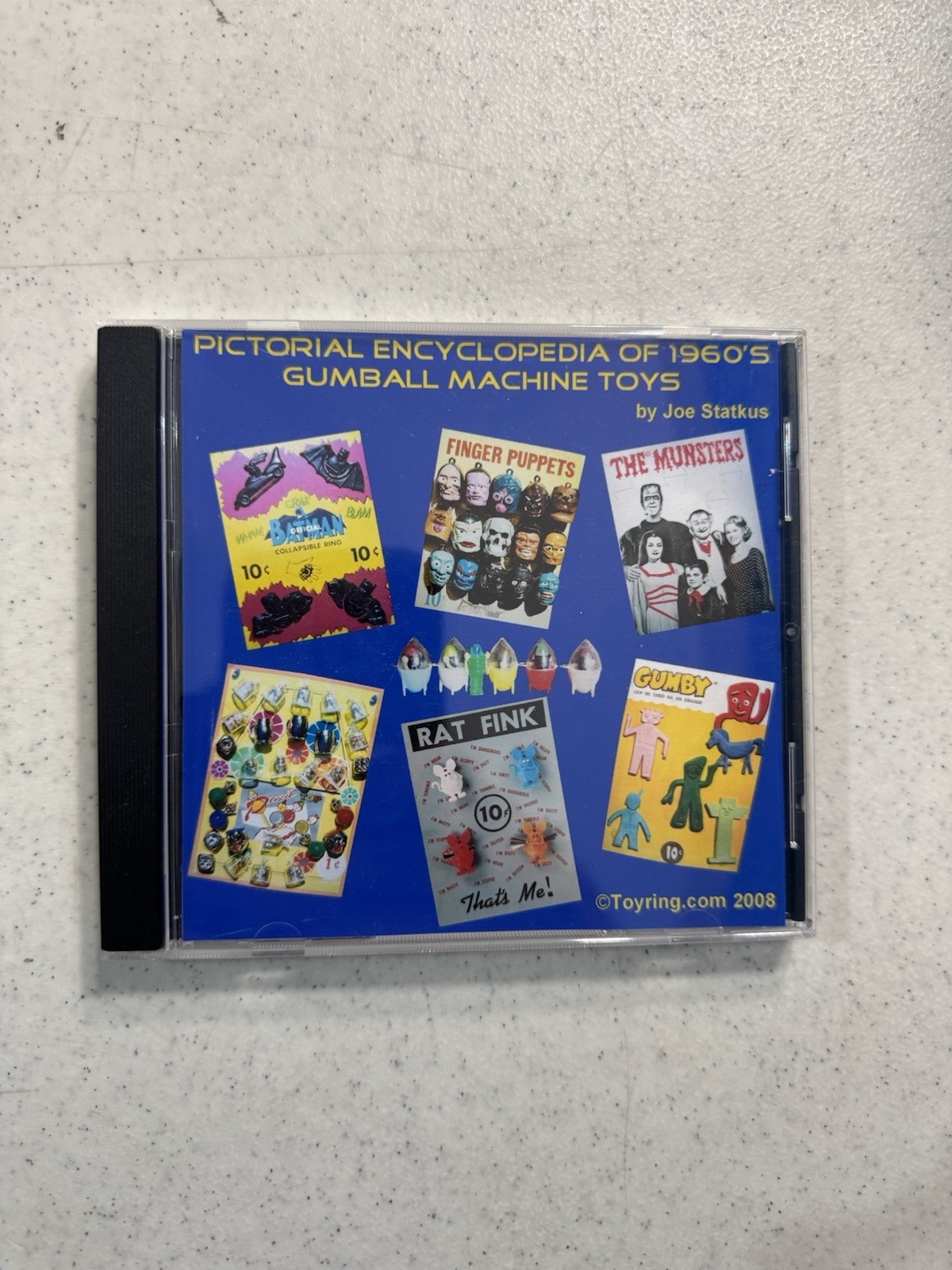 Pictorial Encyclopedia Of 1960's Gumball Machine Toys Disc Pictorial Encyclopedia Of 1960's Gumball Machine Toys Disc