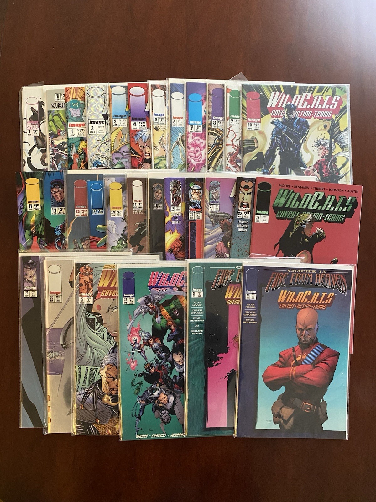 Lot Of 31 WildC.A.T.S #1-25 27-30 Comics. Image Comics Sourcebook #1 Special #1