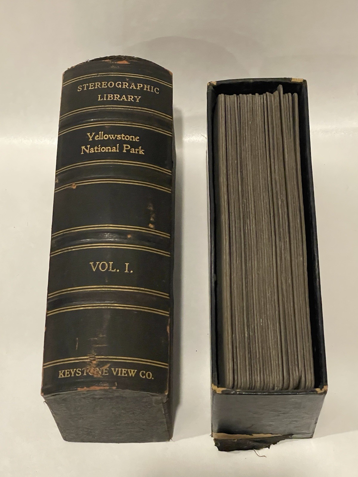 RARE Set of 29 cards - Yellowstone National Park Stereographic Library