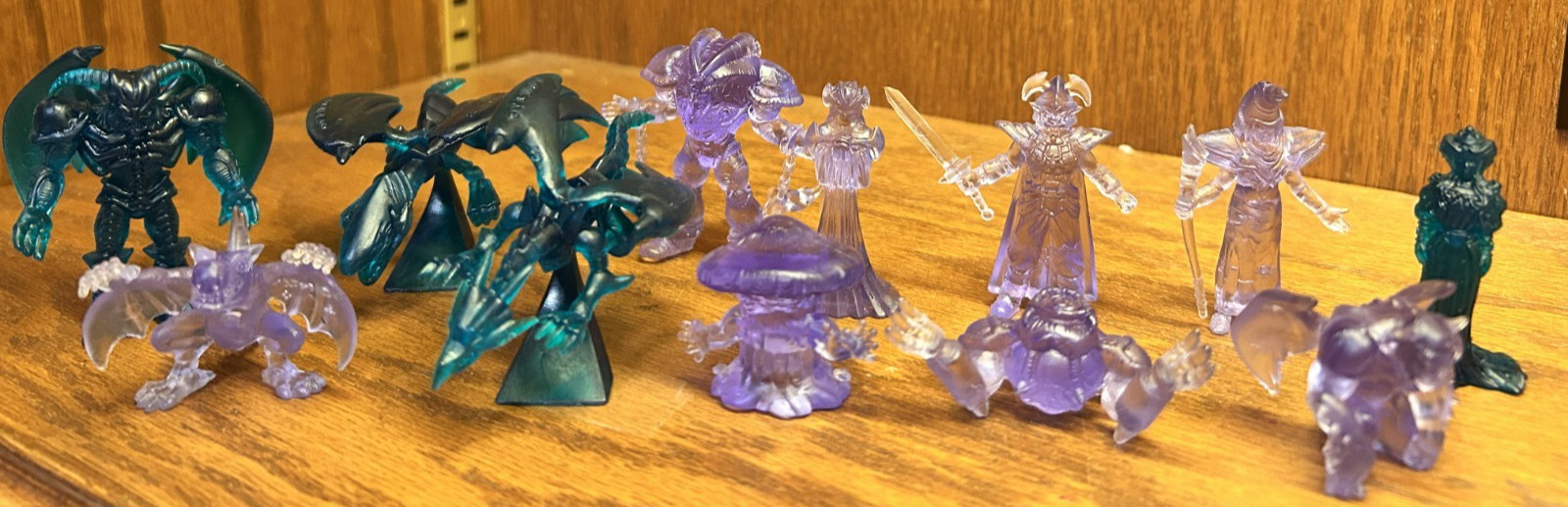 Yu-Gi-Oh Clear Mini Figure Lot of 12