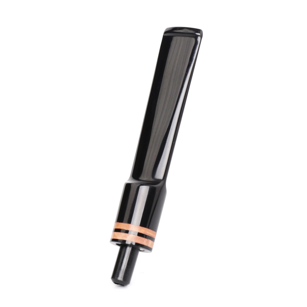 3mm Acrylic Straight Saddle Stem Mouthpiece For Briar Wooden Tobacco Pipe DIY