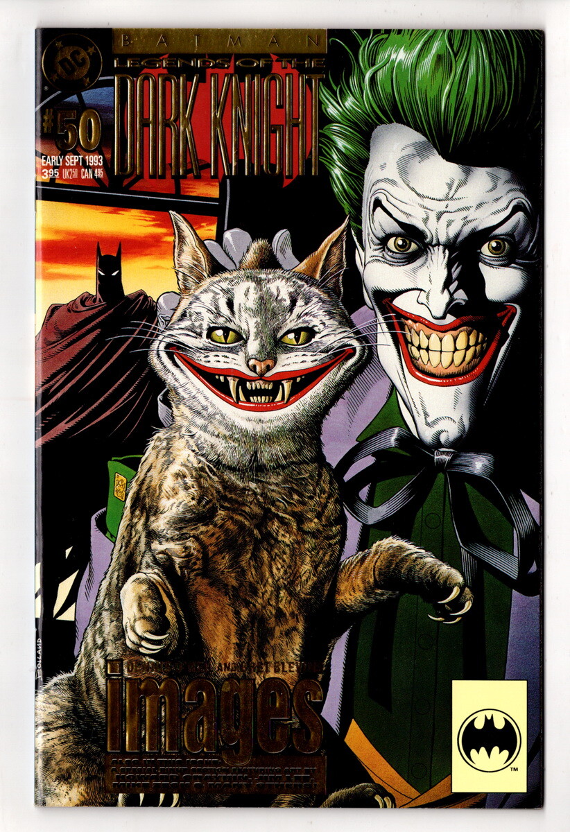 Batman Legends of the Dark Knight (1989) #50A, GOLD FOIL, HIGH GRADE Beautiful
