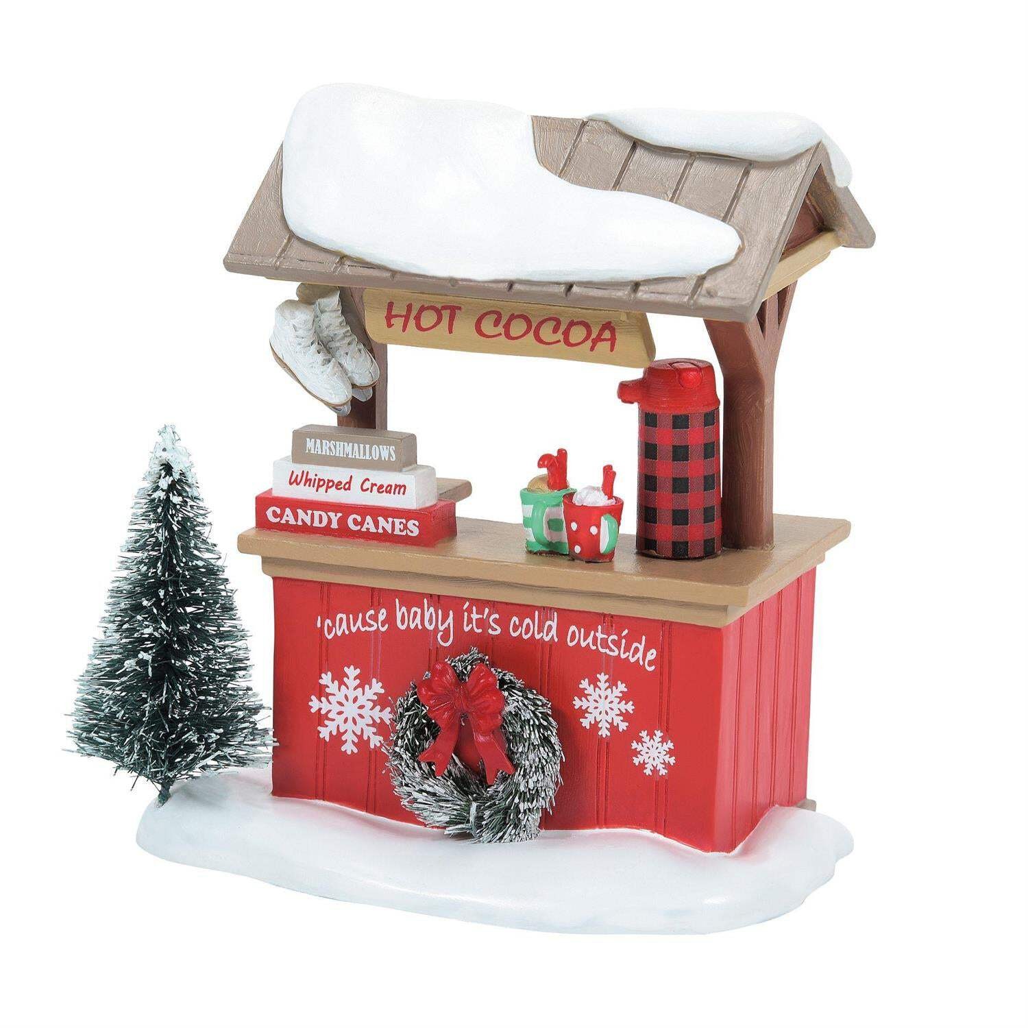 Department 56 Hot Cocoa Stand 6013024 Dept 2023 Village Accessories