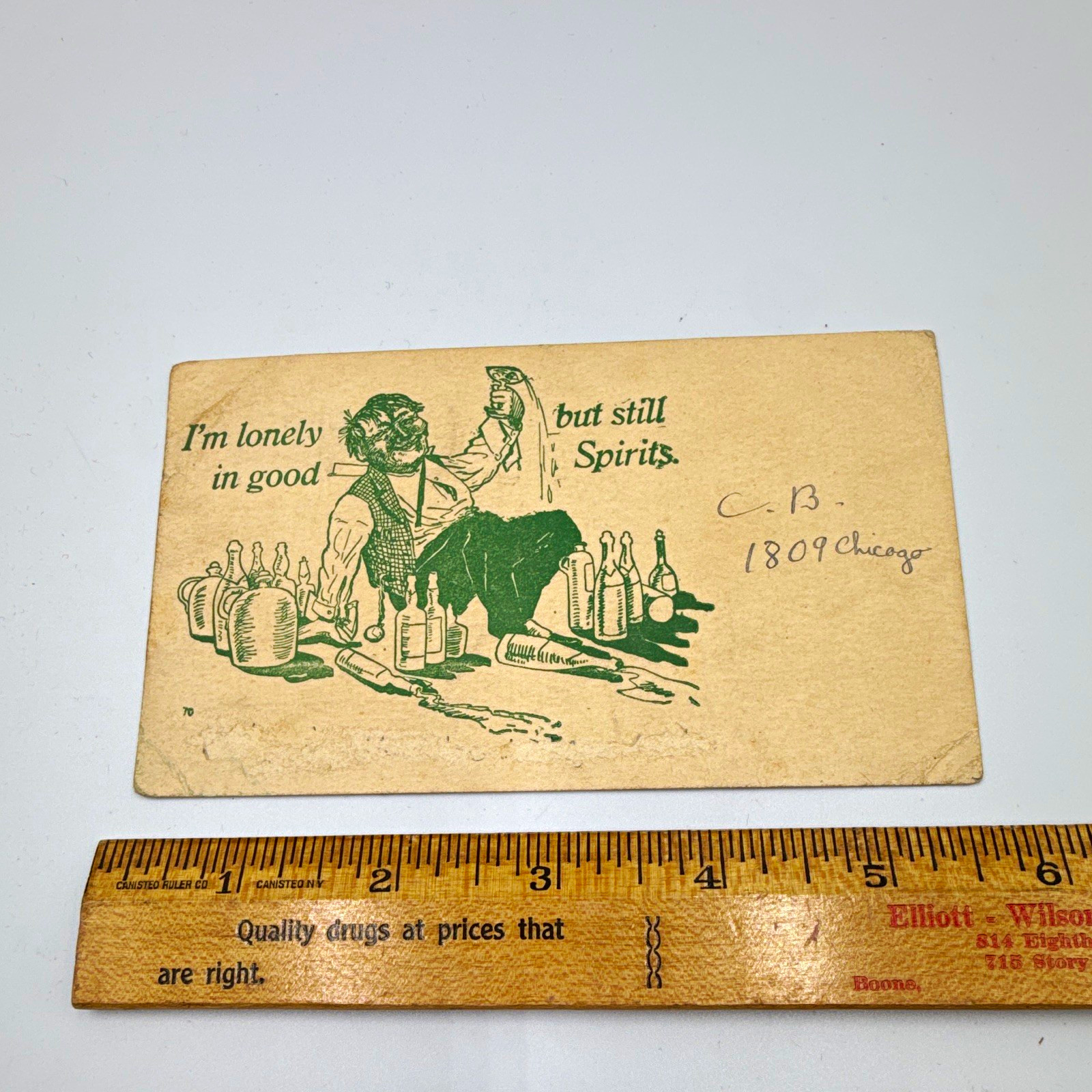 VTG 1906 Comic Humor Postcard \ VTG 1906 Comic Humor Postcard \