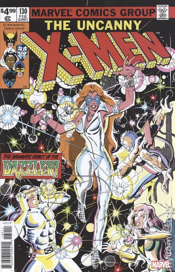 Uncanny X-Men Facsimile Edition #130A 2023 Stock Image