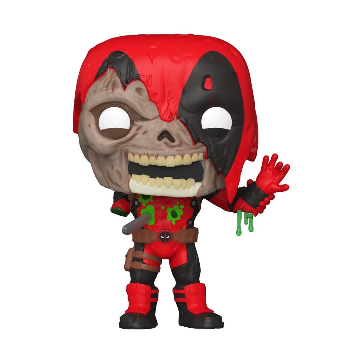 FUNKO Pop • Zombie DEADPOOL (Marvel Zombies) #661 • w/Pro • Ships Free