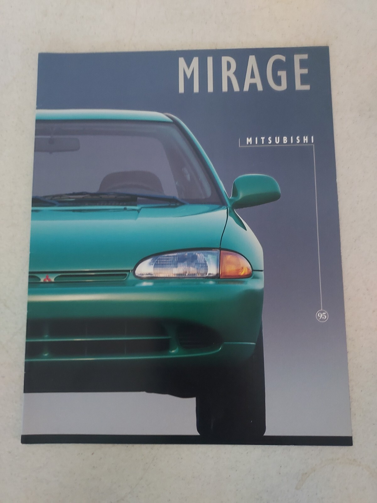 vintage 1995 Mitsubishi Mirage Coupe Car Brochure Catalog 8 1/2