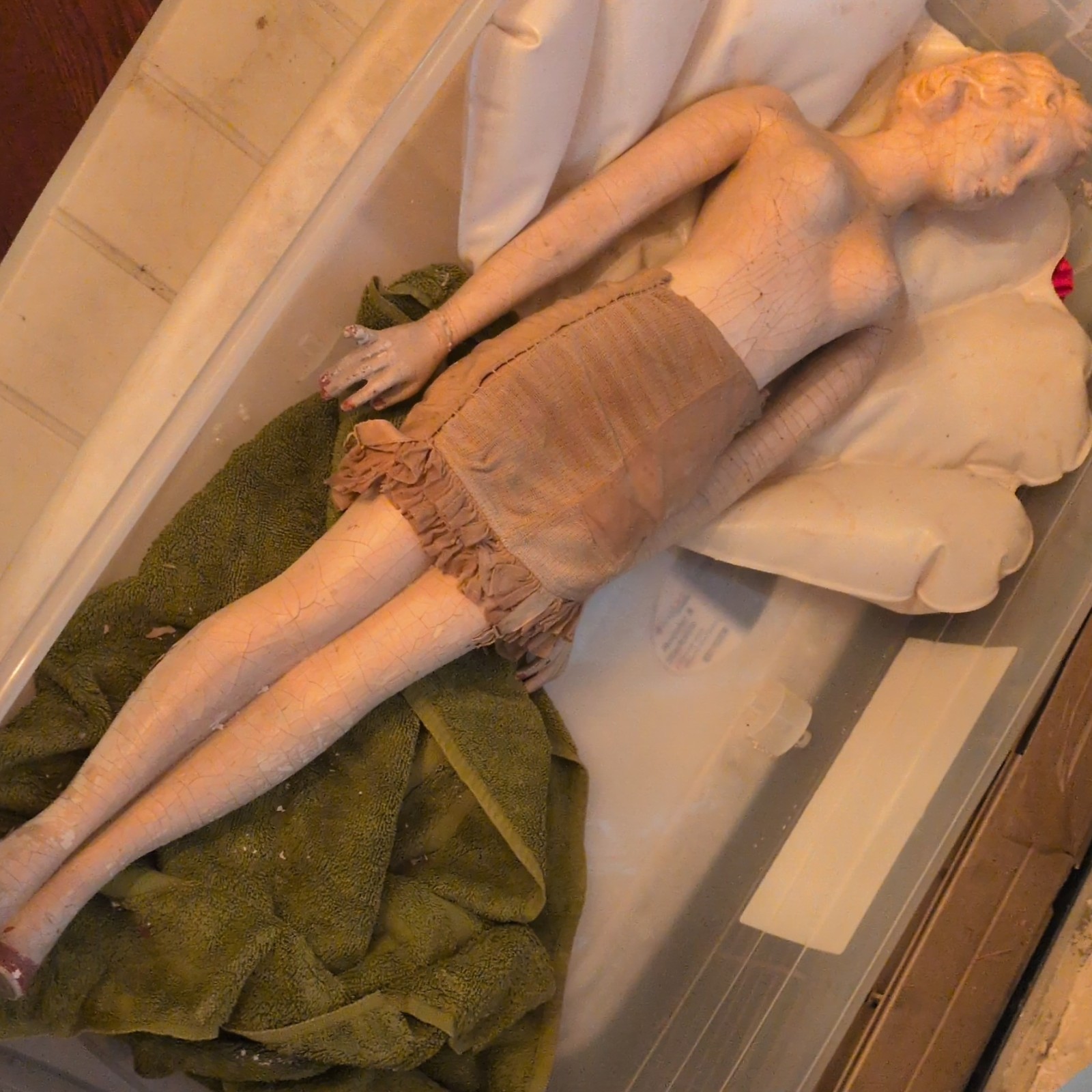 Formfit Lingerie 1940's Countertop Store Display Mannequin