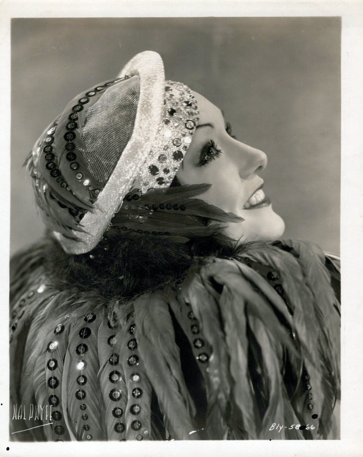 Hollywood Beauty LUPE VELEZ by  HAL PHYFE STUNNING PORTRAIT 1930s Photo 1014