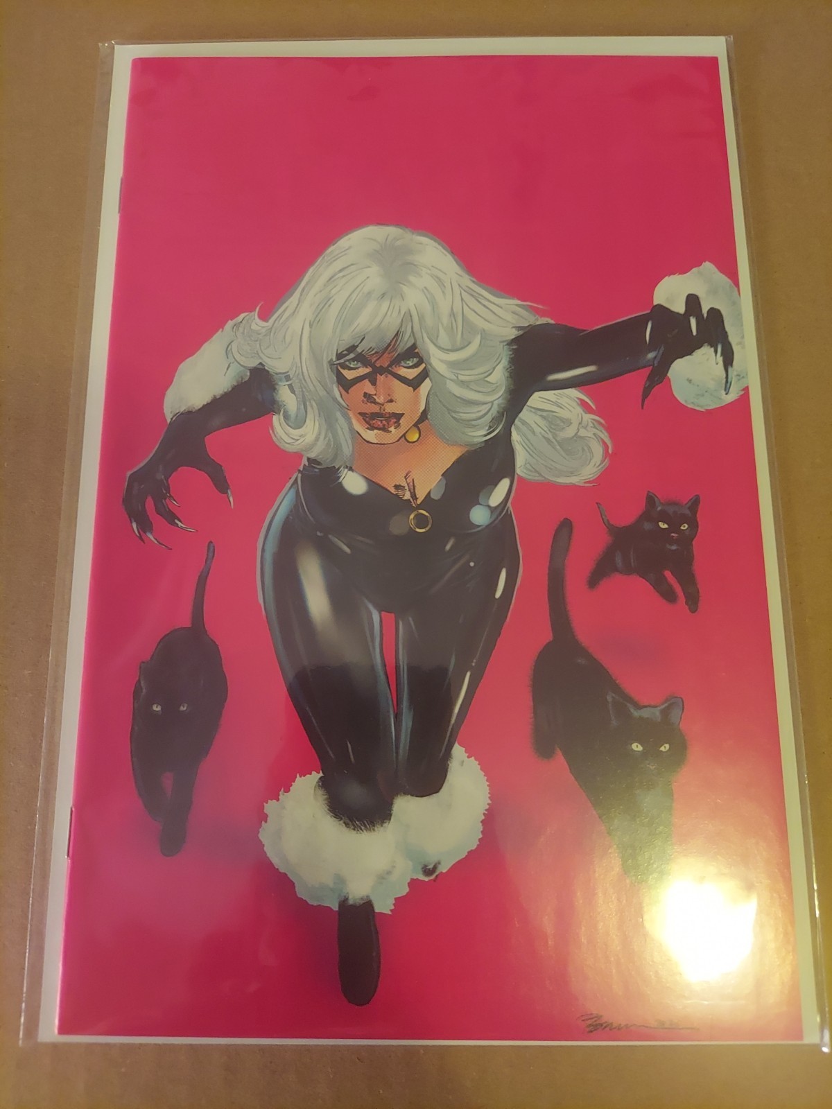 Black Cat #7 1:50 Ratio Pride Month Exclusive Cover By Phil Jiminez Black Cat #7 1:50 Ratio Pride Month Exclusive Cover By Phil Jiminez
