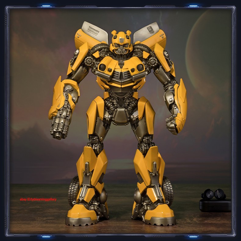 TongShiFu Transformation Bumblebee 7.5in Limited Collectible brass statue