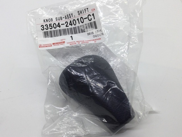 Genuine Toyota 5-Speed Manual Black Shift Knob Tacoma 4Runner 33504-24010-C1 OEM