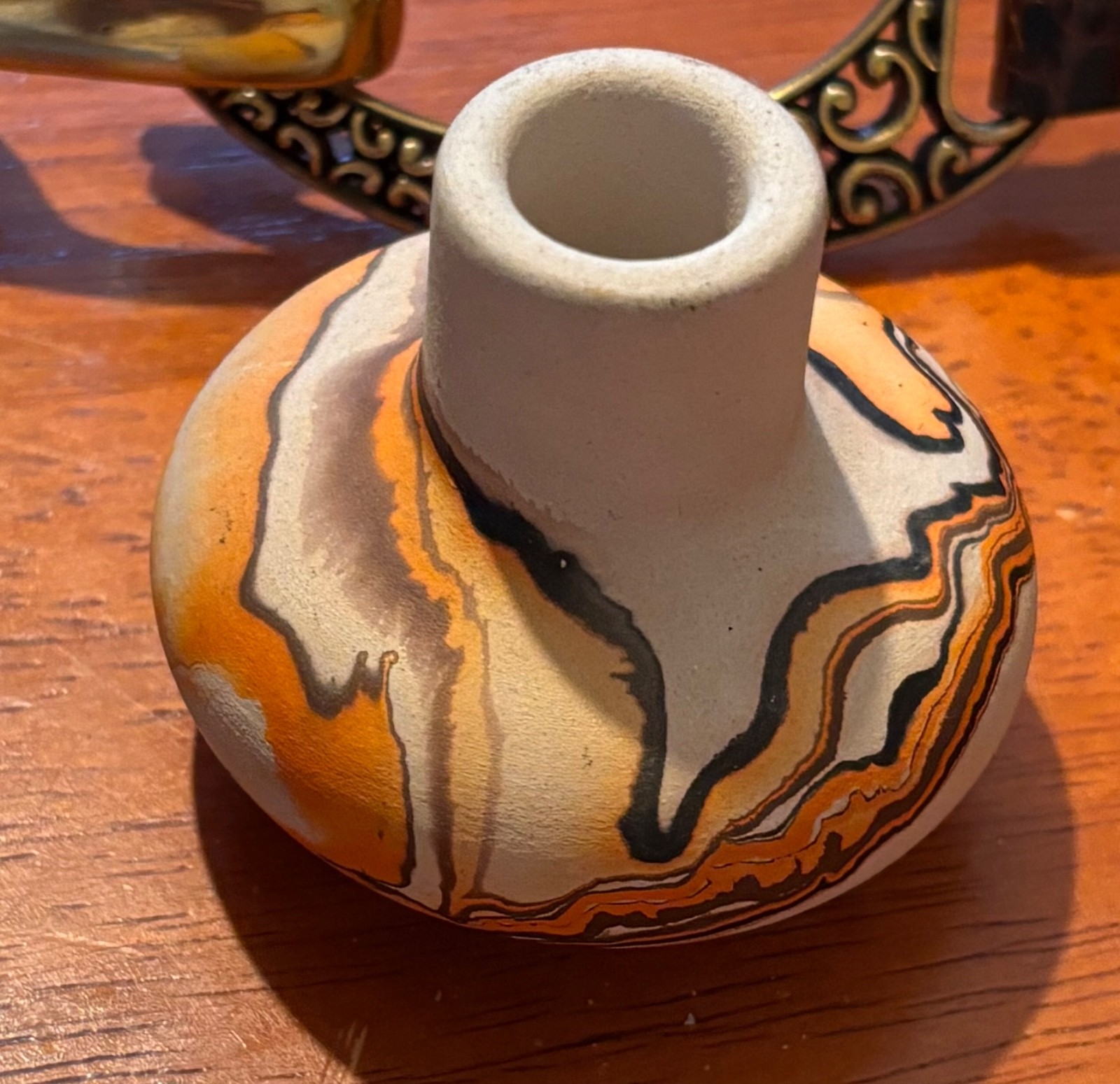 ORIGINAL NEMADJI POTTERY, MINI SEED POT, From Moose Lake, MN US