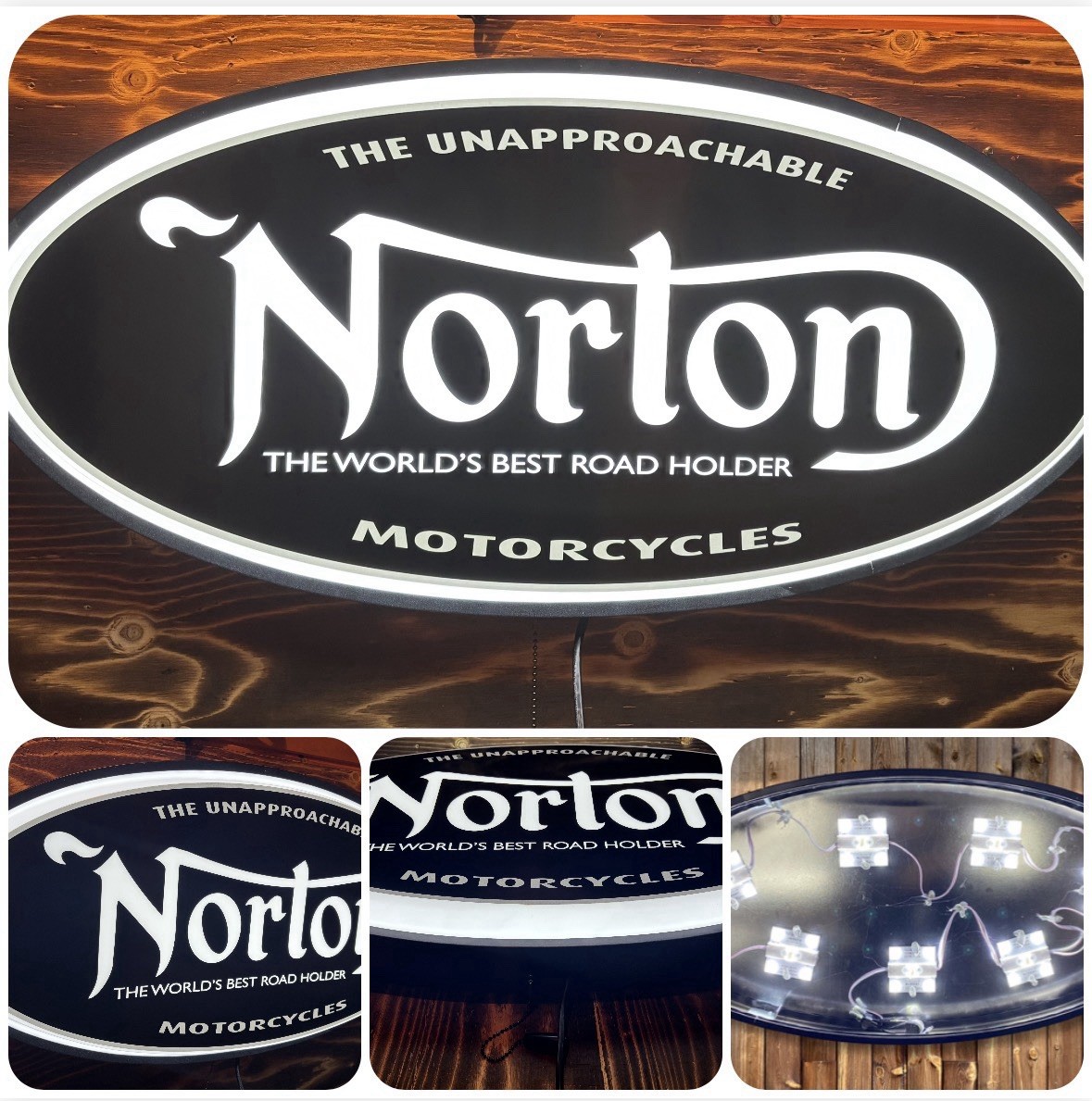 Norton Motorcycles 32” x 15