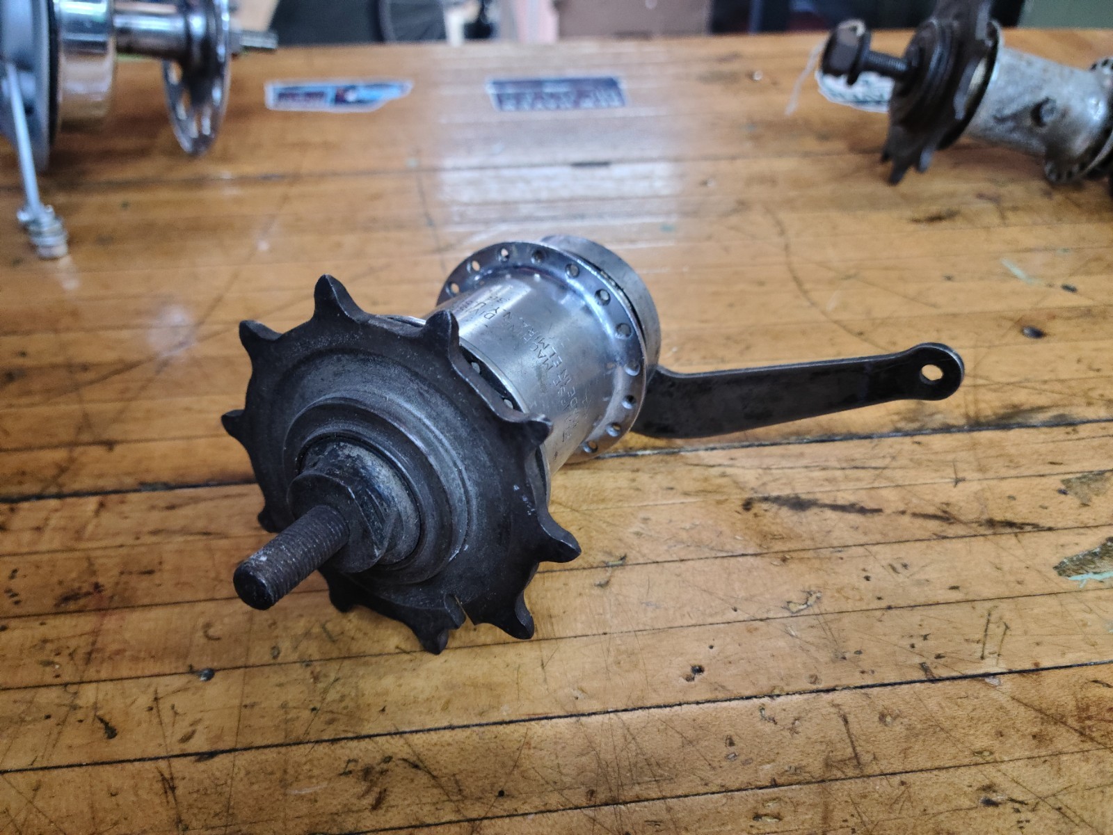 Vintage Pre-War Morrow Coaster Brake Hub 10T Skiptooth Balloon Tire 36 Hole Vintage Pre-War Morrow Coaster Brake Hub 10T Skiptooth Balloon Tire 36 Hole