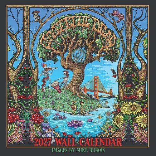 Grateful Dead - Grateful Dead 2027 - 12 Month Calendar with Bonus Page [New ] Ca