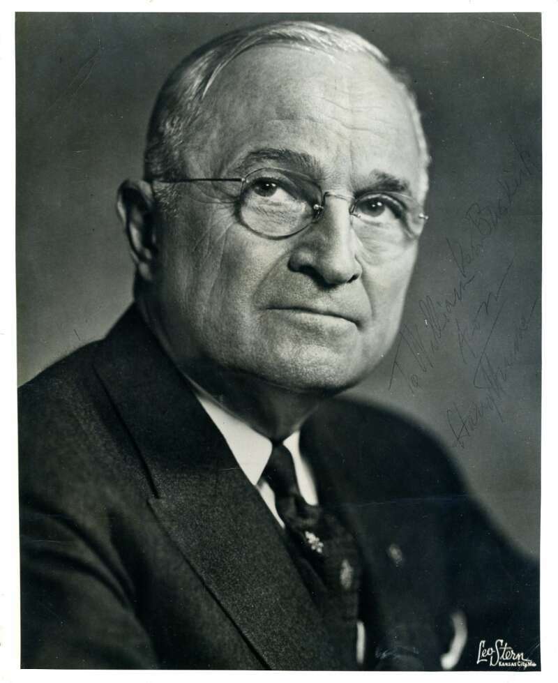 Harry Truman JSA Coa Hand Signed 8x10 Photo Autograph